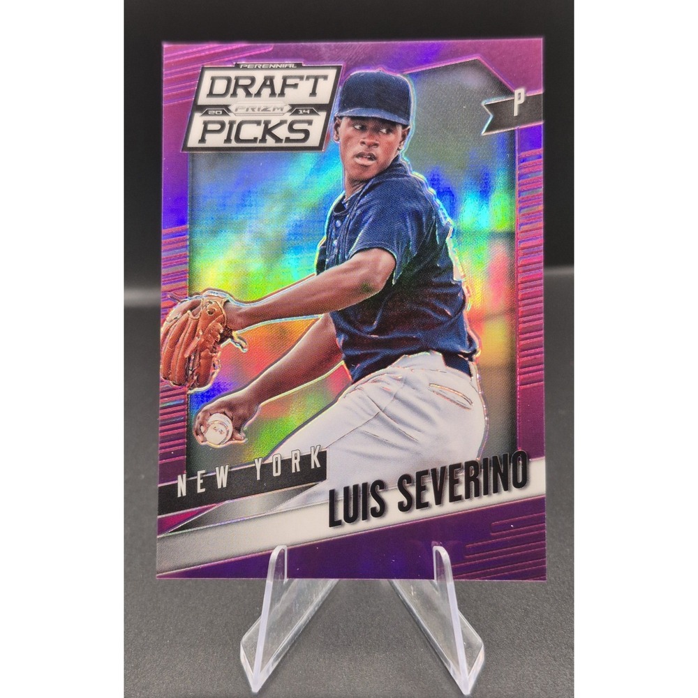 2014 Panini Prizm Perennial Draft Luis Severino #75 Purple Prizm /149 NY Yankees